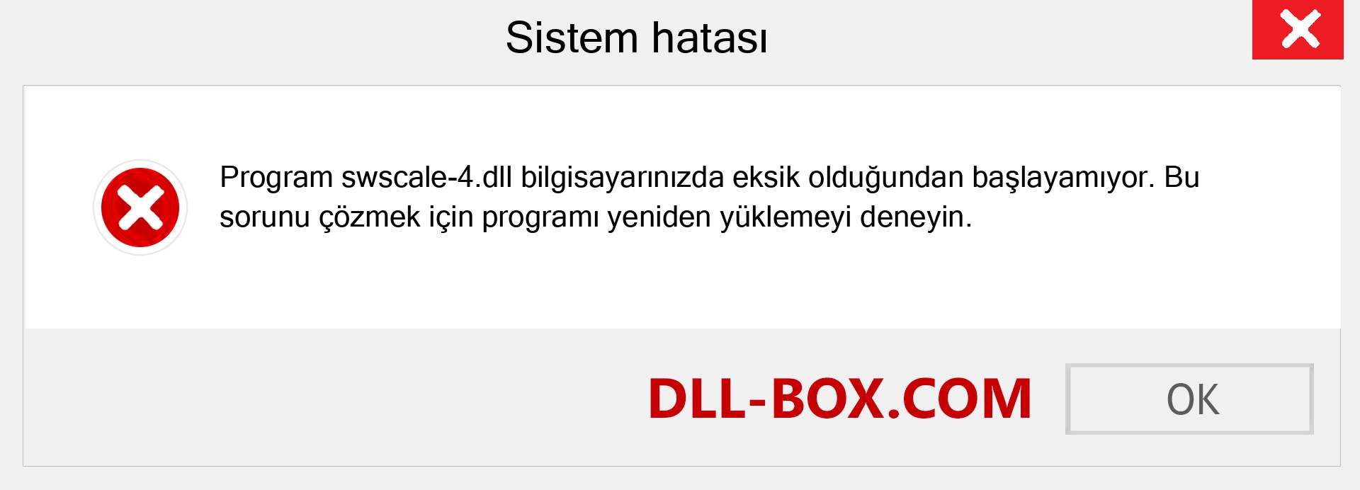 swscale-4.dll dosyası eksik mi? Windows 7, 8, 10 için İndirin - Windows'ta swscale-4 dll Eksik Hatasını Düzeltin, fotoğraflar, resimler